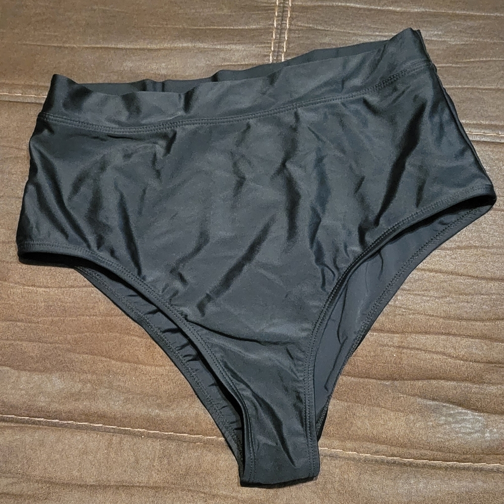Women's high rise swim bottoms